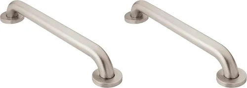 Miniatura 11 de Moen Home Care Barra de Agarre para Baño de Seguridad de 18 Pulgadas de Acero Inoxidable para Bañera y Ducha, Producto de Asistencia para Ancianos