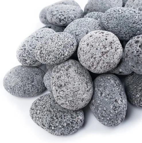 GASPRO Rocas de lava grandes de 10 libras para hoguera, piedras de lava natural de 2 a 3 pulgadas para chimeneas con propano y gas natural