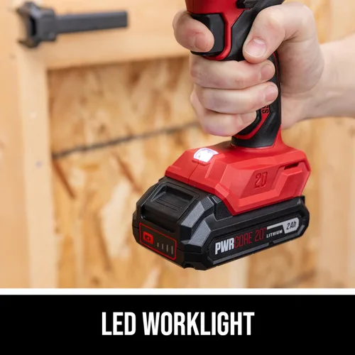 Miniatura 4 de SKIL - Kit de taladro destornillador sin escobillas de 20 V, de 1/2 pulgada, incluye batería de 2.0 Ah y cargador - DL6280B-10