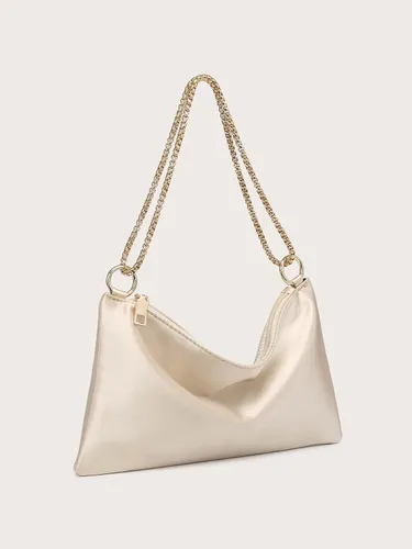 Miniatura 2 de Verdusa Bolso de noche de satén para mujer, bolso de hombro