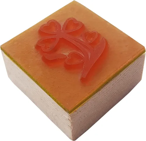 Miniatura 46 de Royal Kraft Sello de goma de madera espiral - Impresión de bloques de bricolaje en papel, tela, henna Rtag020
