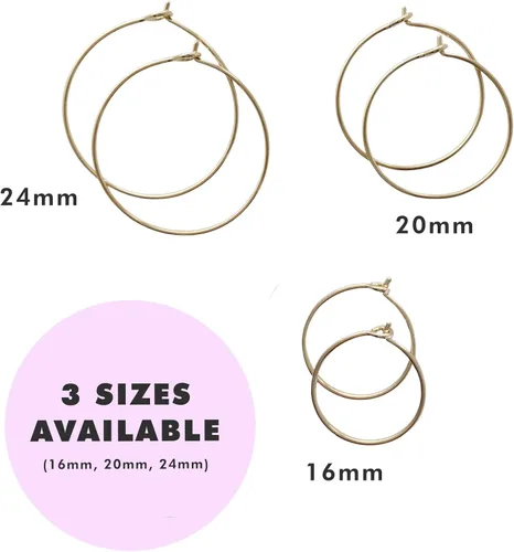 Miniatura 2 de HONEYCAT Aros diarios en oro, oro rosa o plata Joyería minimalista y delicada