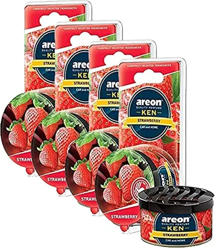 Miniatura 10 de AREON Ken - Ambientador para automóvil, aroma antitabaco, fragancia de larga duración, desodorante fragante portátil con salida de olor ajustable