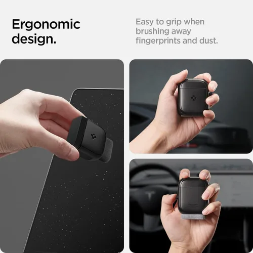 Miniatura 5 de Spigen EZ Slide & Brush - Limpiador de pantalla para Tesla Modelo Y 2025/26 (Juniper) y 3/Y/S/X/Cybertruck y pantallas, teléfonos, computadoras Negro