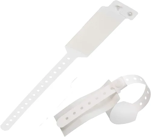 Miniatura 5 de Bandas de identificación de hospital, pulsera médica de tamaño adulto, pulseras impermeables para pacientes, pulsera de identificación de hospital