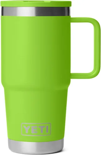 Miniatura 11 de YETI Rambler - Taza de viaje de 20 onzas con tapa abatible con popote, acero inoxidable, aislada al vacío, a prueba de fugas, apta para portavasos