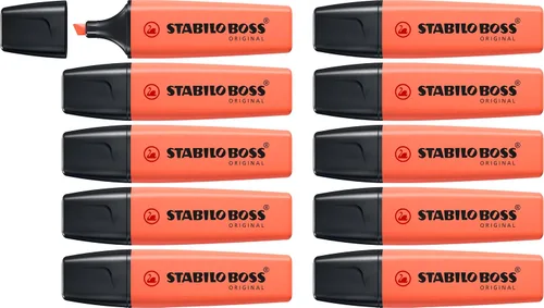 Miniatura 13 de Resaltador STABILO BOSS ORIGINAL Pastel - Paquete de 10 - Pizarra de lima