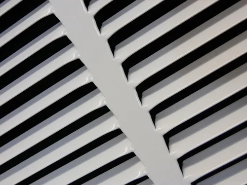 Miniatura 2 de HVAC Premium 30' x 10' [Abertura de conducto] Rejilla de aire de retorno de acero estampado plano - Pared lateral y techo - Cubierta de conducto