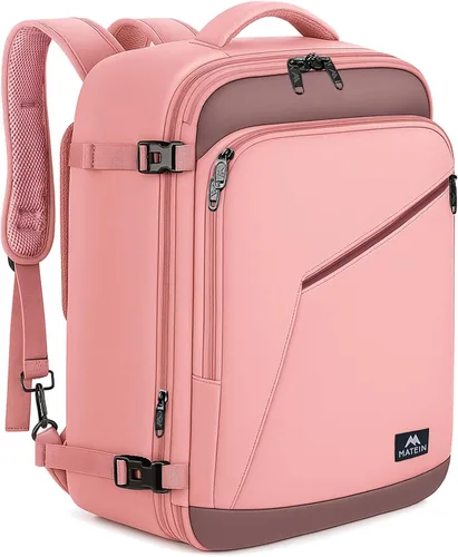Miniatura 72 de MATEIN - Mochila de viaje extragrande de 10.56 galones, mochila de viaje ampliable apta para aerolíneas, para viajeros de fin de semana, hombres