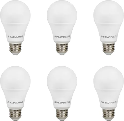 Miniatura 17 de Sylvania Ultra - Bombilla LED equivalente a 60 W A19, eficiente 9 W, base media, regulable, acabado esmerilado, 800 lúmenes, blanco brillante