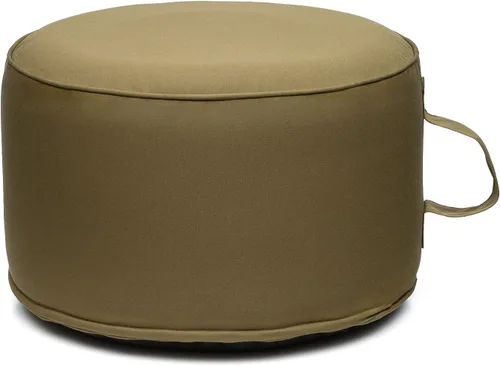 Miniatura 23 de QILLOWAY Otomana inflable para exteriores para patio, puf redondo impermeable, reposapiés inflable, reposapiés al aire libre para piscina, jardín