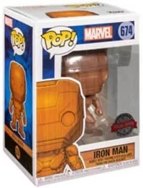 Miniatura 3 de Funko Pop Iron Man 674 - Iron Man Wood Deco