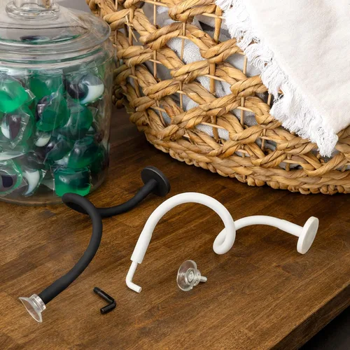 Miniatura 5 de MYMOON HOME - Accesorio para puerta de lavadora de carga frontal con ventosa flexible y accesorio magnético, mejora la circulación del aire
