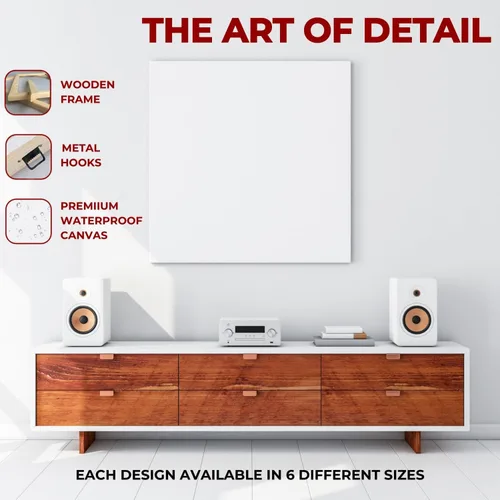 Miniatura 5 de Mavis Print - Lienzo decorativo para pared con diseño de conejo/conejo, 36 x 36 pulgadas, decoración de pared de animales impresos en HD y marco