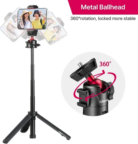 Miniatura 5 de Ulanzi Soporte de trípode para cámara MT-16 + luz impermeable ULANZI Cute LITE