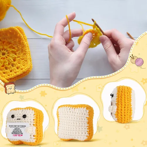 Miniatura 7 de Regalos de aniversario de boda, San Valentín, para mujer y hombre, recuerdo sentimental con mensaje “I Loaf You” (Te quiero), regalos de Navidad
