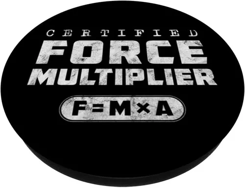 Miniatura 2 de Multiplicador de fuerza certificado Victory Tactics ciencia militar PopSockets estándar PopGrip