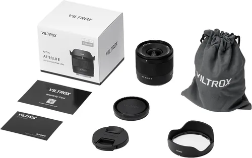 Miniatura 5 de Viltrox AF 0.354 in F2.8 E Air APS-C Lente para Sony E-Mount, ángulo ultra ancho de 113.8°, ligero 6.17 oz, enfoque automático rápido, lente Prime