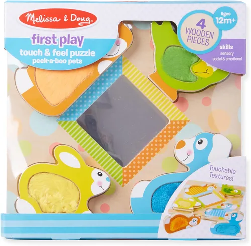 Miniatura 6 de Melissa & Doug First Play - rompecabezas de madera, Estándar, Multicolor