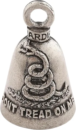 Miniatura 39 de Guardian Bell Good Luck Bell w/Keyring & Black Velvet Bag Motorcycle Bell Lead-Free Pewter Made in USA Phoenix Biker