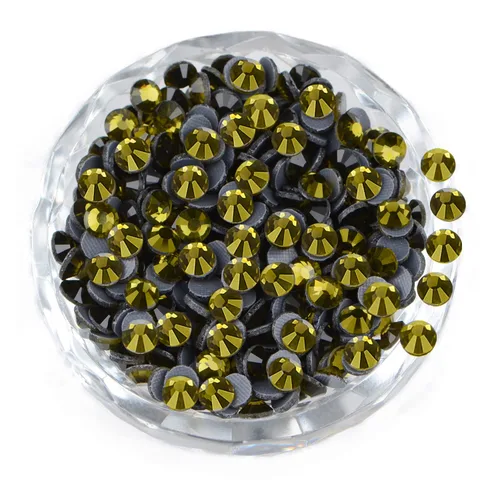 Miniatura 10 de LPBeads 10000 unidades de diamantes termoadhesivos SS6 amatista con parte trasera plana, gemas de diamantes de imitación de cristal redondas