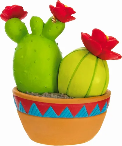 Miniatura 2 de Adorno de Navidad colgante Hallmark Keepsake 2023, arraigado en amor, regalo de cactus para hermana
