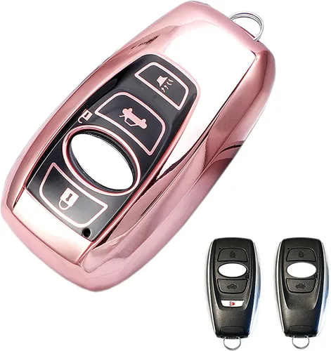 Funda para llavero de automóvil inteligente de TPU suave para Subaru Legacy Forester Crosstrek Impreza WRX Ascent Outback Smart Remote 2019 2020