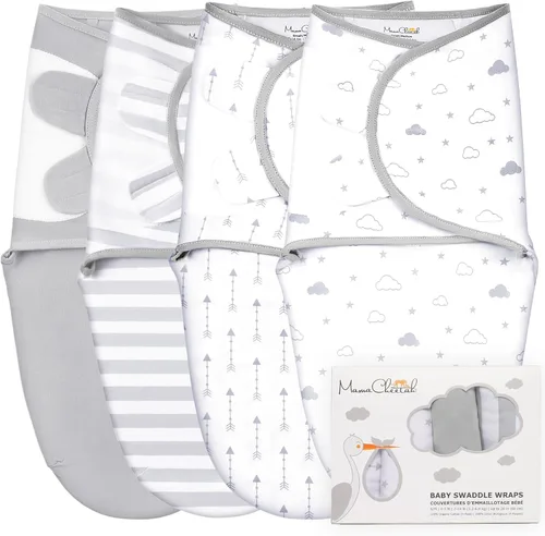 Miniatura 32 de Mama Cheetah Saco de envolver para bebés prematuros, saco de dormir orgánico para bebés prematuros, manta para envolver prematuros, envolturas