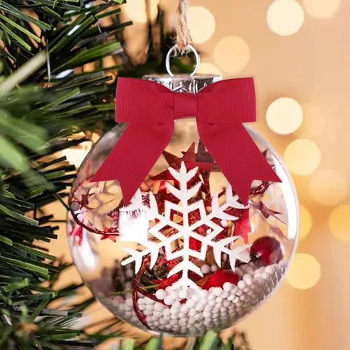 Miniatura 5 de Meseey 50 lazos torcidos de grogrén rojo vino de 3 pulgadas, color borgoña, preatados, para bolsas de golosinas, envoltura de regalos, boda, fiesta