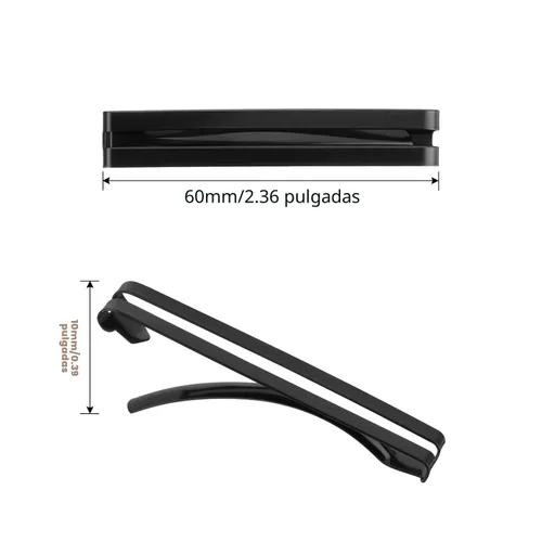 Miniatura 2 de Hotop 30 Piezas Pinzas para el Cabello, Pasadores de Metal Abovedados de Centro Abierto, Colores Surtidos (Negro, Marrón, Plateado)