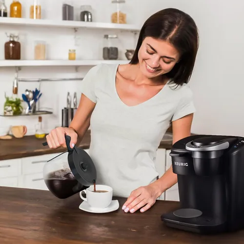Miniatura 5 de Jarra de café de 12 tazas compatible con Keurig K-Duo Essentials, K Duo Hot & Iced – NO encajará en Keurig K-Duo Single Serve