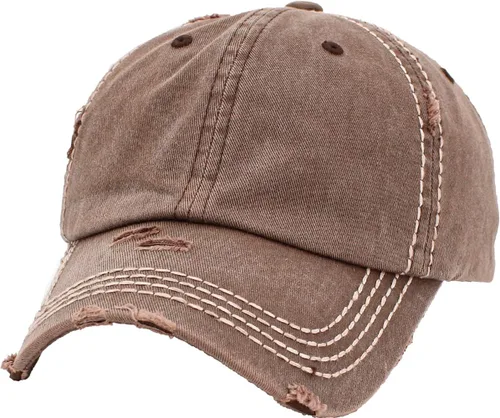 Miniatura 61 de KBETHOS - Gorra de béisbol ajustable, de algodón desgastado, vintage, unisex, estilo polo, camionero, para papá
