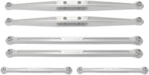 & VITAVON RC Parts Alu CNC Brazo de arrastre CNC+Enlace de suspensión trasera+Enlace del dedo del pie para Traxxas UDR Unlimited Desert Racer 1:7
