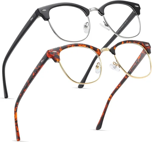 Miniatura 16 de Perfectmiaoxuan - Gafas con bloqueo de luz azul, para computadora/juegos/pantalla para mujeres u hombres, anti luz azul y UV, Estándar