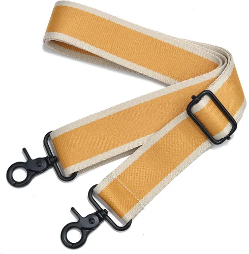 Miniatura 12 de Correa de Bolso Ancha Correa de Hombro Ajustable Correa de Repuesto Cruzada Correa de Bolso de Hardware Plateado