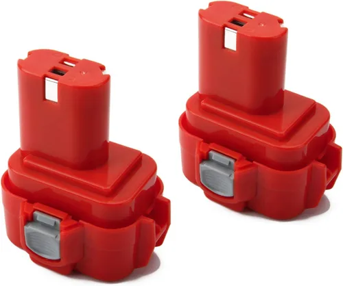 Miniatura 9 de CREABEST Paquete de 2 baterías mejoradas de 3500 mAh Ni-MH para Makita 12V 192598-2 1220 1200 1201 1222 1233 1234 1235 PA12 1235A 1235B 1235F