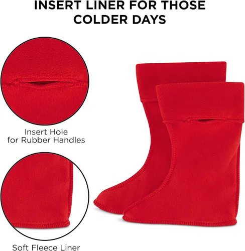 Miniatura 5 de Nickelodeon Botas de lluvia para niños con forro suave extraíble para nieve