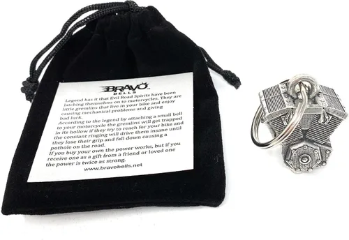 Miniatura 4 de Bravo Bells - Accesorio o llavero para la buena suerte en la carretera - Hecho en los Estados Unidos