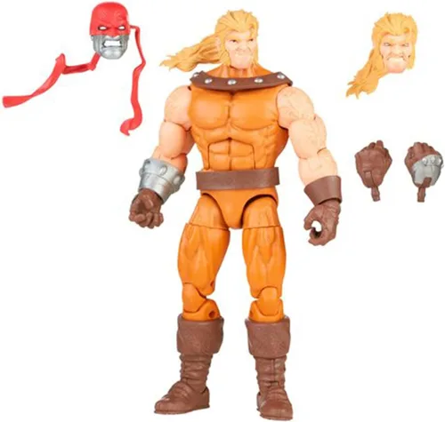 Miniatura 8 de Marvel Legends Series Dientes de Sable, figura de acción de juguete de 6 pulgadas, diseño premium, 1 figura, 3 accesorios y 1 pieza de construcción