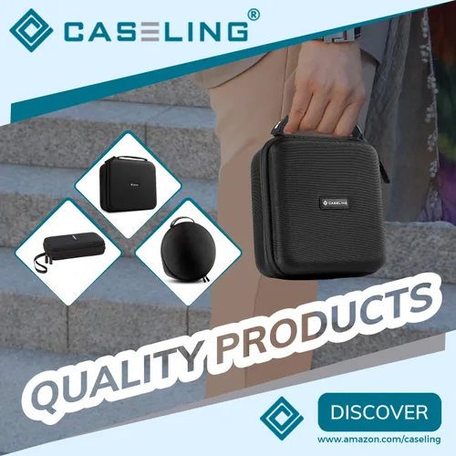 Miniatura 6 de Caseling Funda rígida para termómetro ThermoPro TP17 de doble sonda para carne, caja de almacenamiento protectora para accesorios para ahumadores