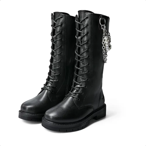 Miniatura 4 de DREAM PAIRS Botas altas hasta la rodilla para niñas, zapatos de equitación de invierno (niños pequeñosniños grandes)