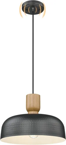 Miniatura 8 de Darkaway Accesorios de Lámparas Colgantes de Techo con Pantalla de Metal Martillado, Lámpara Colgante Moderna para Iluminación de Isla de Cocina