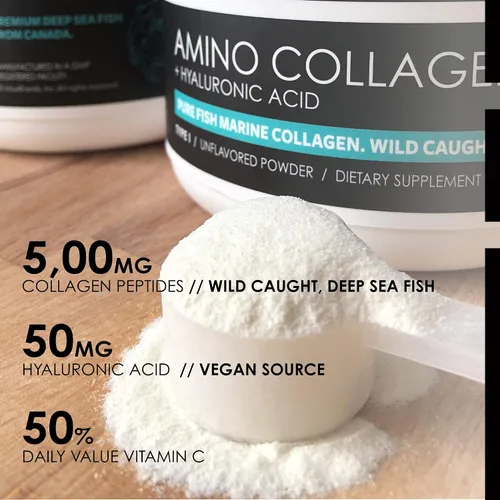 Miniatura 4 de Péptidos de colágeno y nutrición capilar + cinatina HNS + ácido hialurónico + biotina