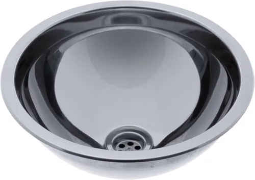 AMBASSADOR MARINE GRADE 304 Fregadero de media esfera de acero inoxidable, 11-1/2 pulgadas de diámetro. x 4 1/2 pulgadas de profundidad, acabado