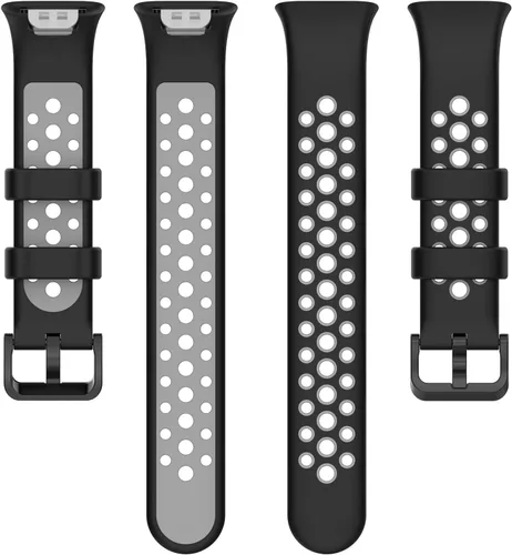 Miniatura 5 de Correa deportiva compatible con Xiaomi mi Band 7 Pro Band Pulsera de silicona transpirable Agujeros de aire Correa de repuesto para Xiaomi Band 7