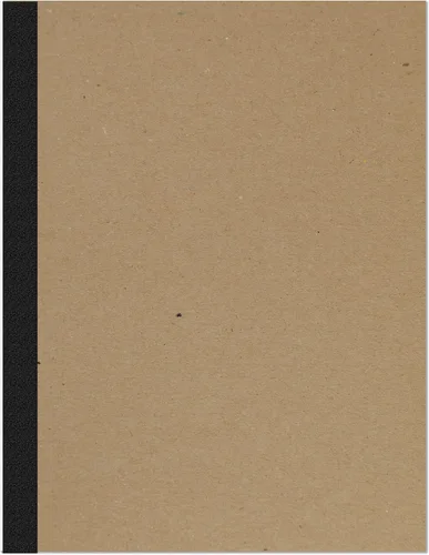 Design Ideation Cuaderno de bocetos plano simple de marca. Bloc de hojas extraíble para lápiz, tinta, marcador, carbón y pinturas de acuarela. Ideal
