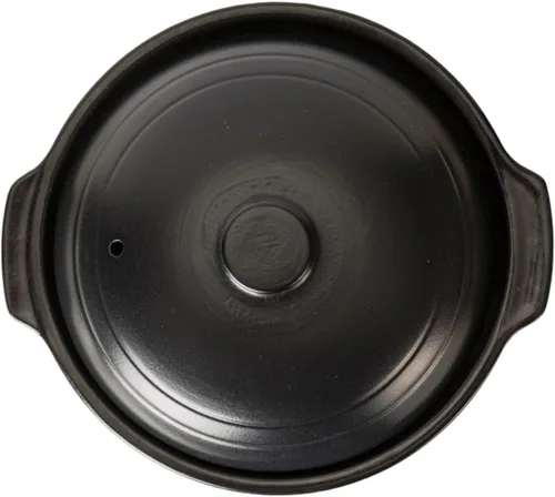 Miniatura 4 de Urban Tokyo Olla japonesa de loza irori para parrilla Tobanyaki, placa de cerámica con estufa y salvamanteles Kaiseki Ryori 10 onzas líquidas olla