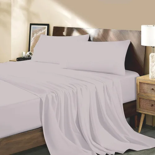 Miniatura 9 de Marina Shades Juego de sábanas 100% algodón egipcio, tamaño individual, sábanas de lujo de alta densidad de hilos para hotel, sábanas transpirables