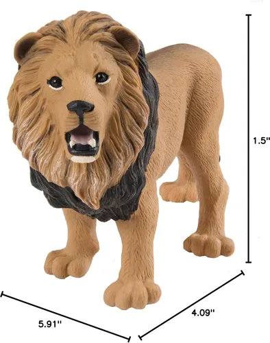 Miniatura 7 de Safari Ltd. Figura de león – Figura realista de vida silvestre de 5.5 pulgadas – Juguete educativo para niños, niñas y niños a partir de 3 años