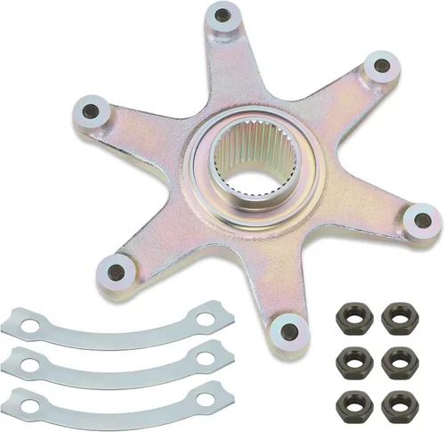 Miniatura 5 de M MATI Kit de soporte de collar de cubo de montaje de piñón de eje trasero para Yamaha Raptor 660 YFM660R 2001-2005 5LP-25386-00-00